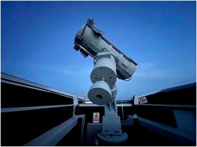 A 36 cm robotic optical telescope: Equipment and software